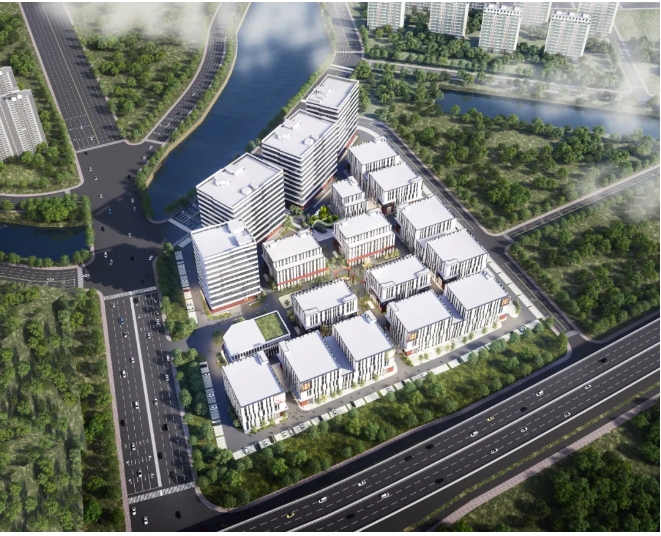 浦仪公路旁，，，竖起工业新地标